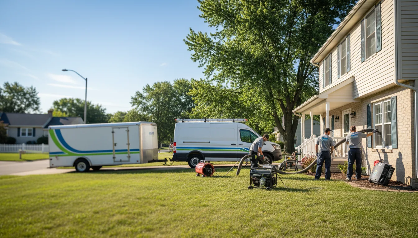 Flooded Basement Restoration And Cleanup With Repair in Hanna, WY near me